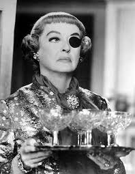 Frowning Bette Davis